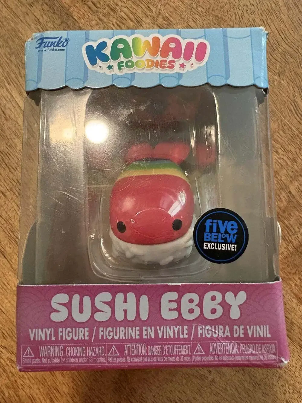 Funko Kawaii Foodies Sushi Ebby Vinyl Figure Five Below Exclusive Multicolor Toy